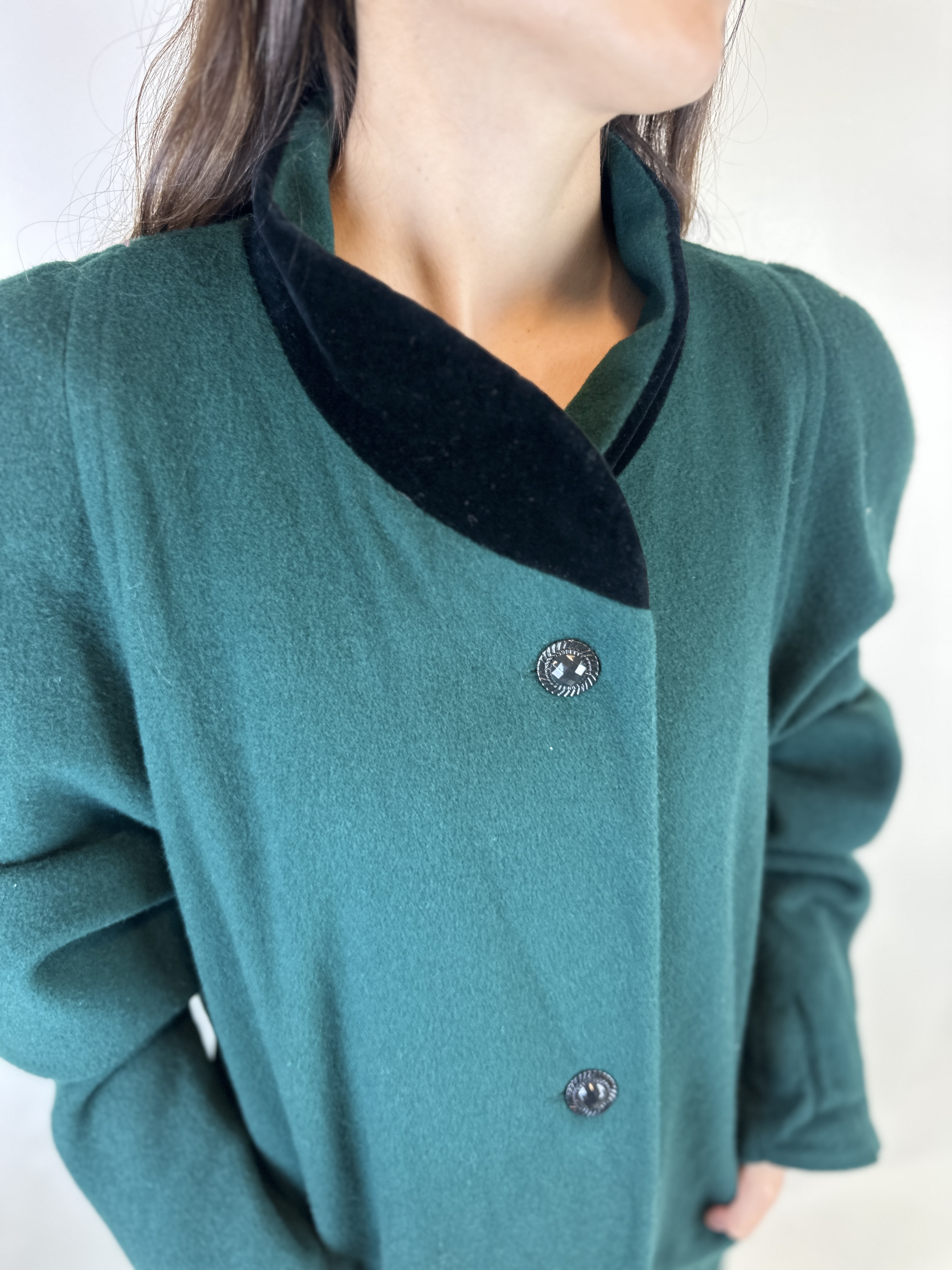 ABRIGO VINTAGE | LANA |  XL-2XL 2