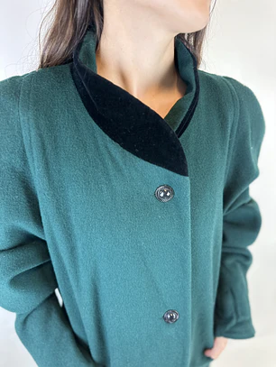 ABRIGO VINTAGE | LANA |  XL-2XL
