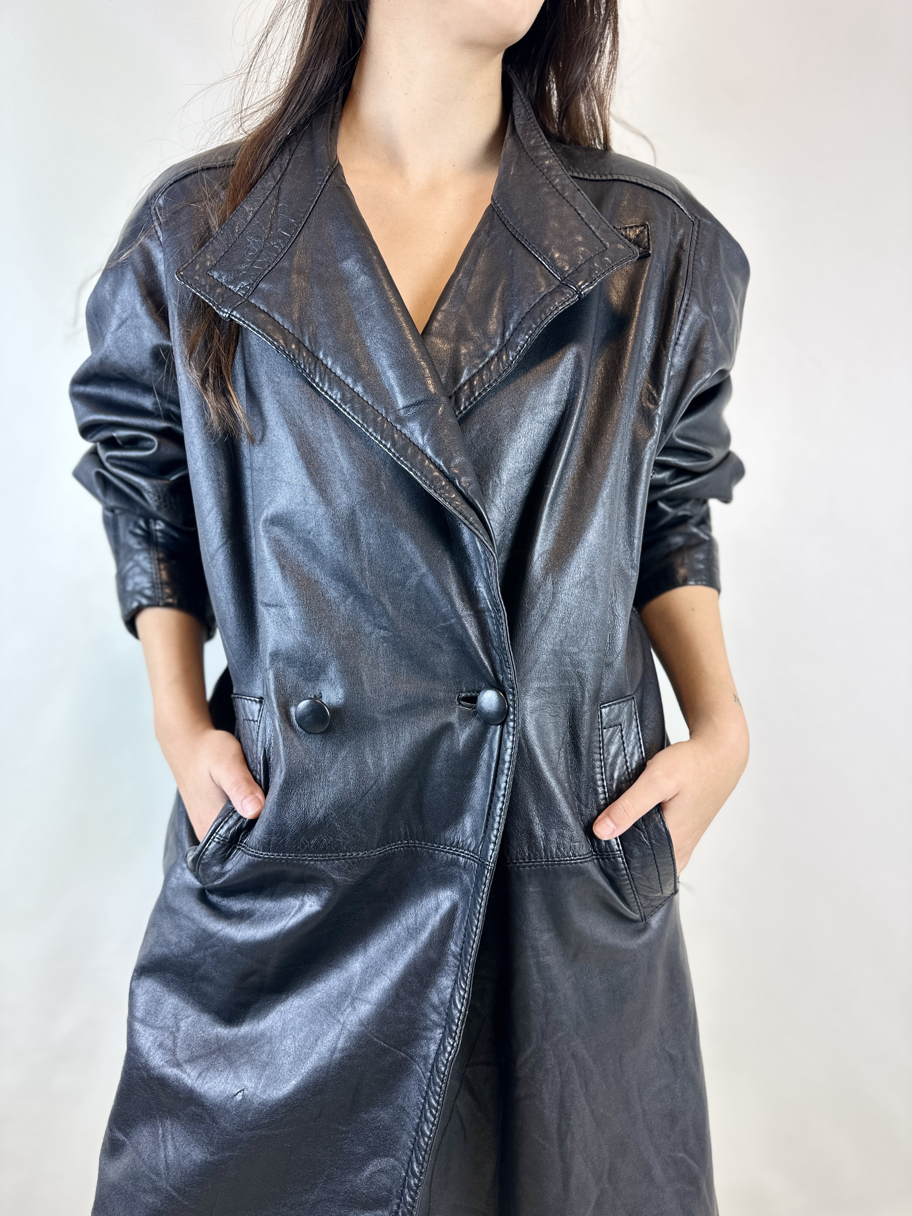ABRIGO CUERO | L-XL 8