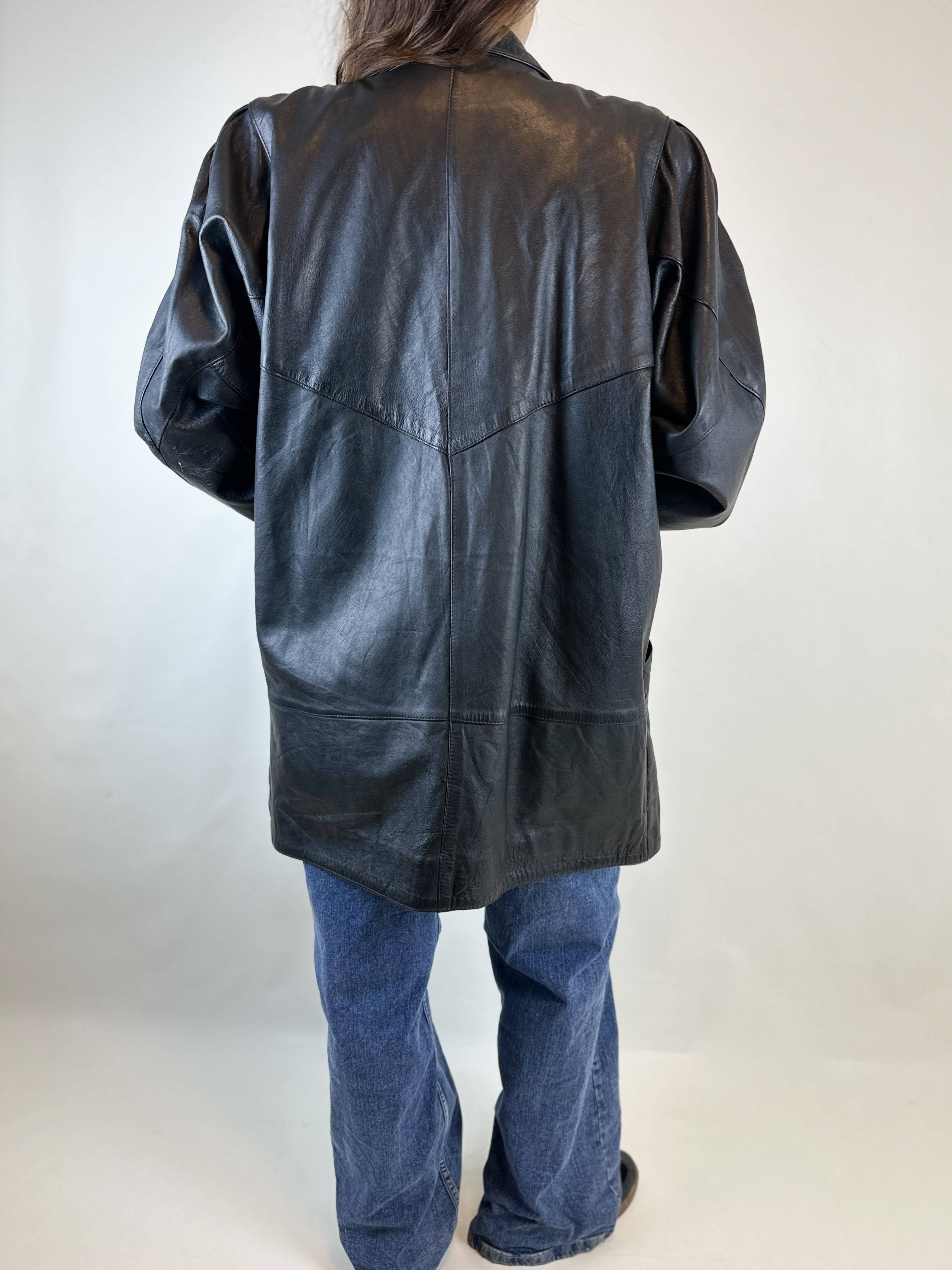 ABRIGO CUERO VINTAGE | L-XL 5