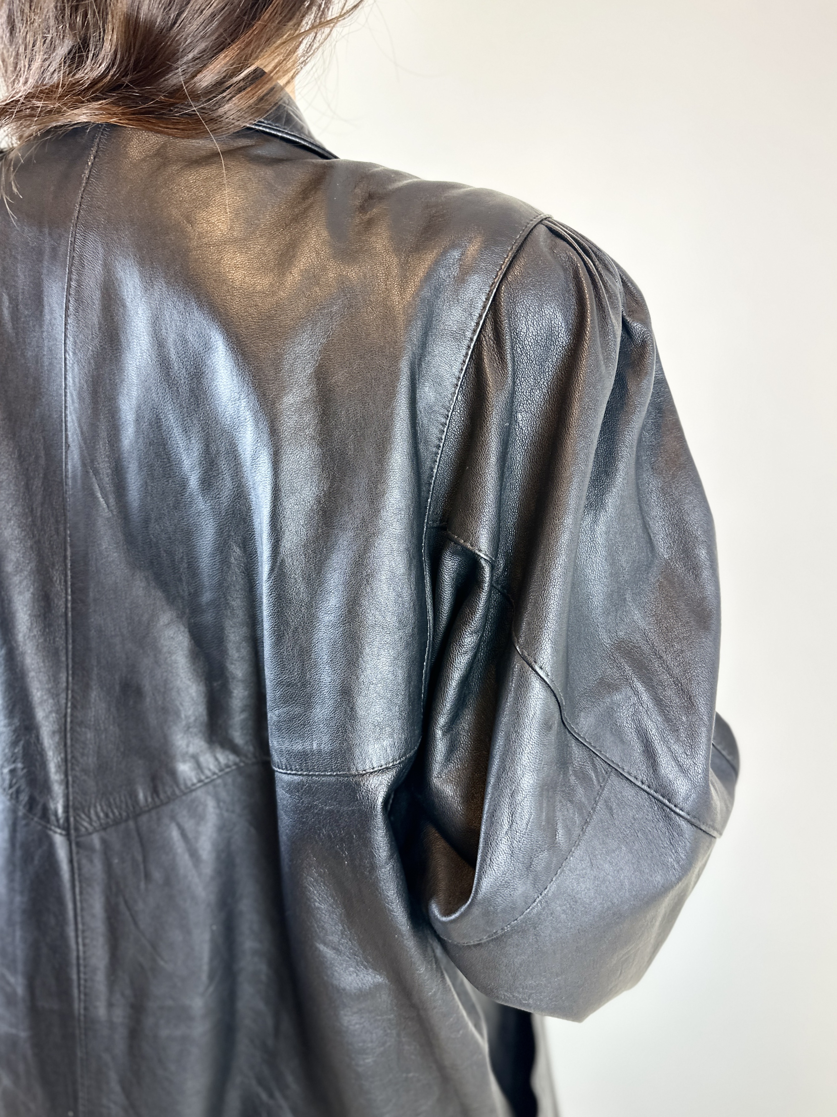 ABRIGO CUERO VINTAGE | L-XL 6