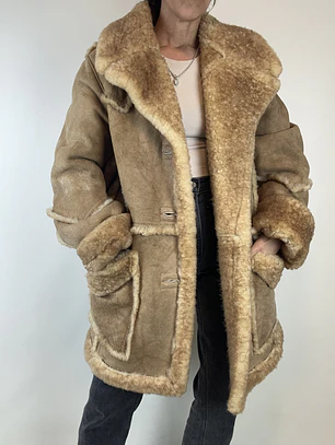 GAMULÁN SHEARLING | 100%  CUERO Y LANA | L