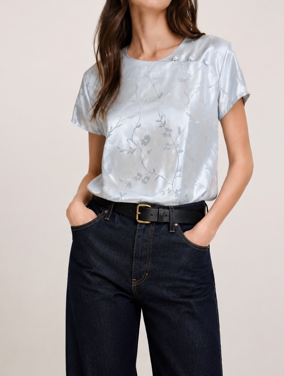 POLERA ORIENTAL VINTAGE | L 1