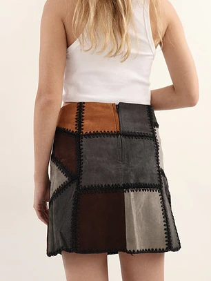 FALDA GAMUZA | S-M
