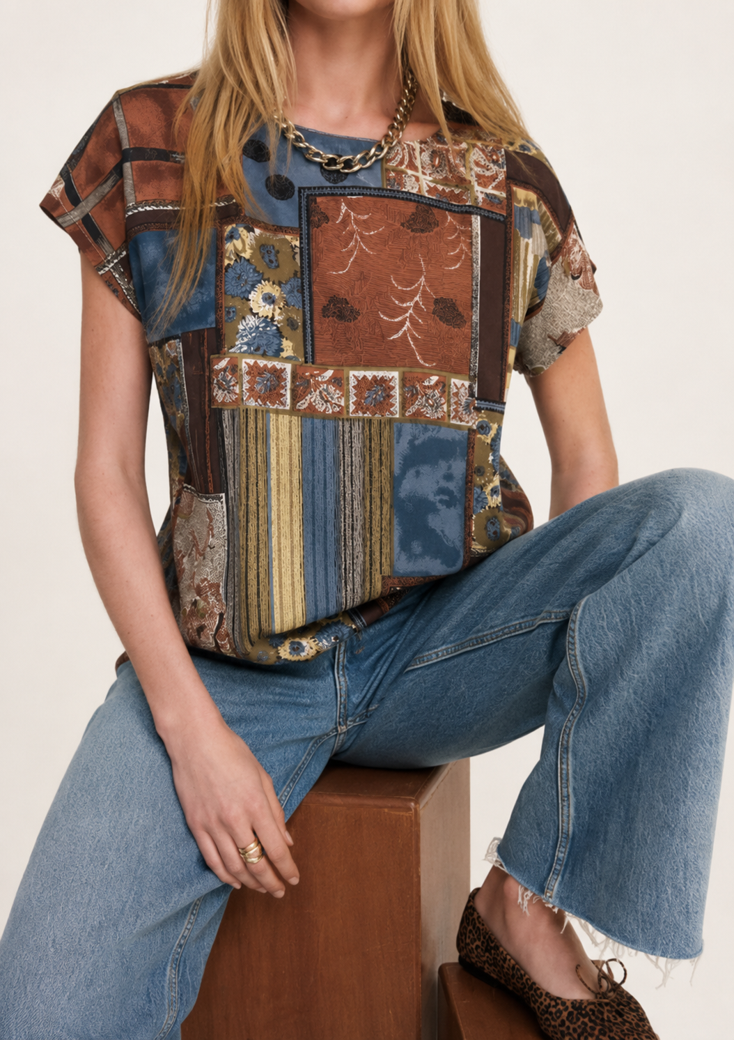 POLERA SEDA VINTAGE | M-L  1