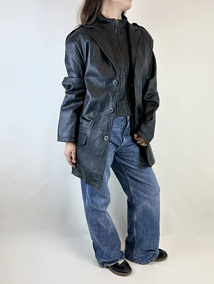 ABRIGO UNISEX | CUERO | XL-3XL