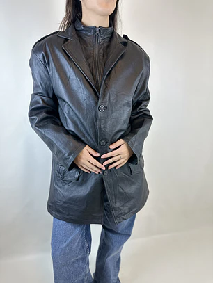 ABRIGO UNISEX | CUERO | XL-3XL