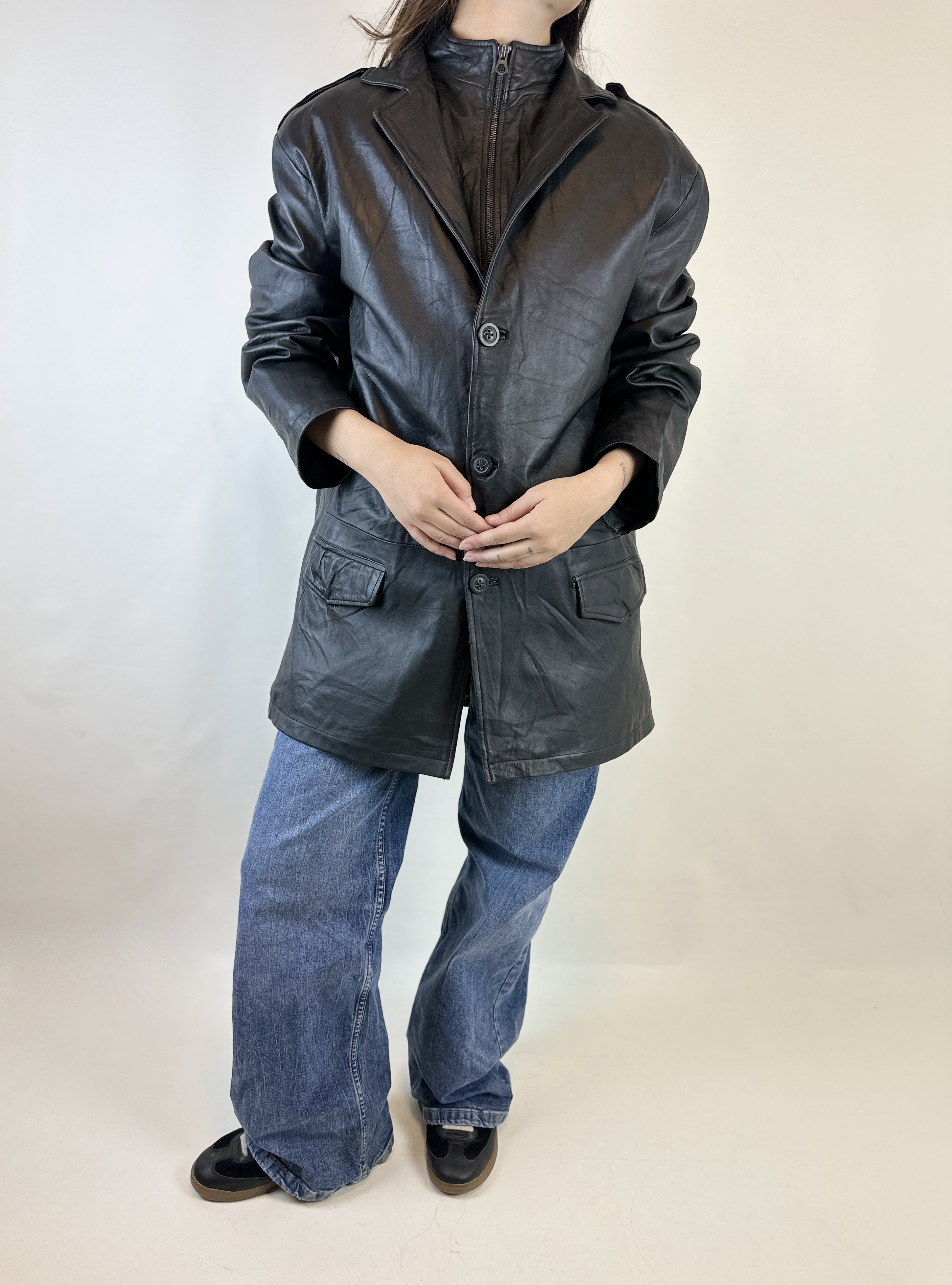ABRIGO UNISEX | CUERO | XL-3XL 3