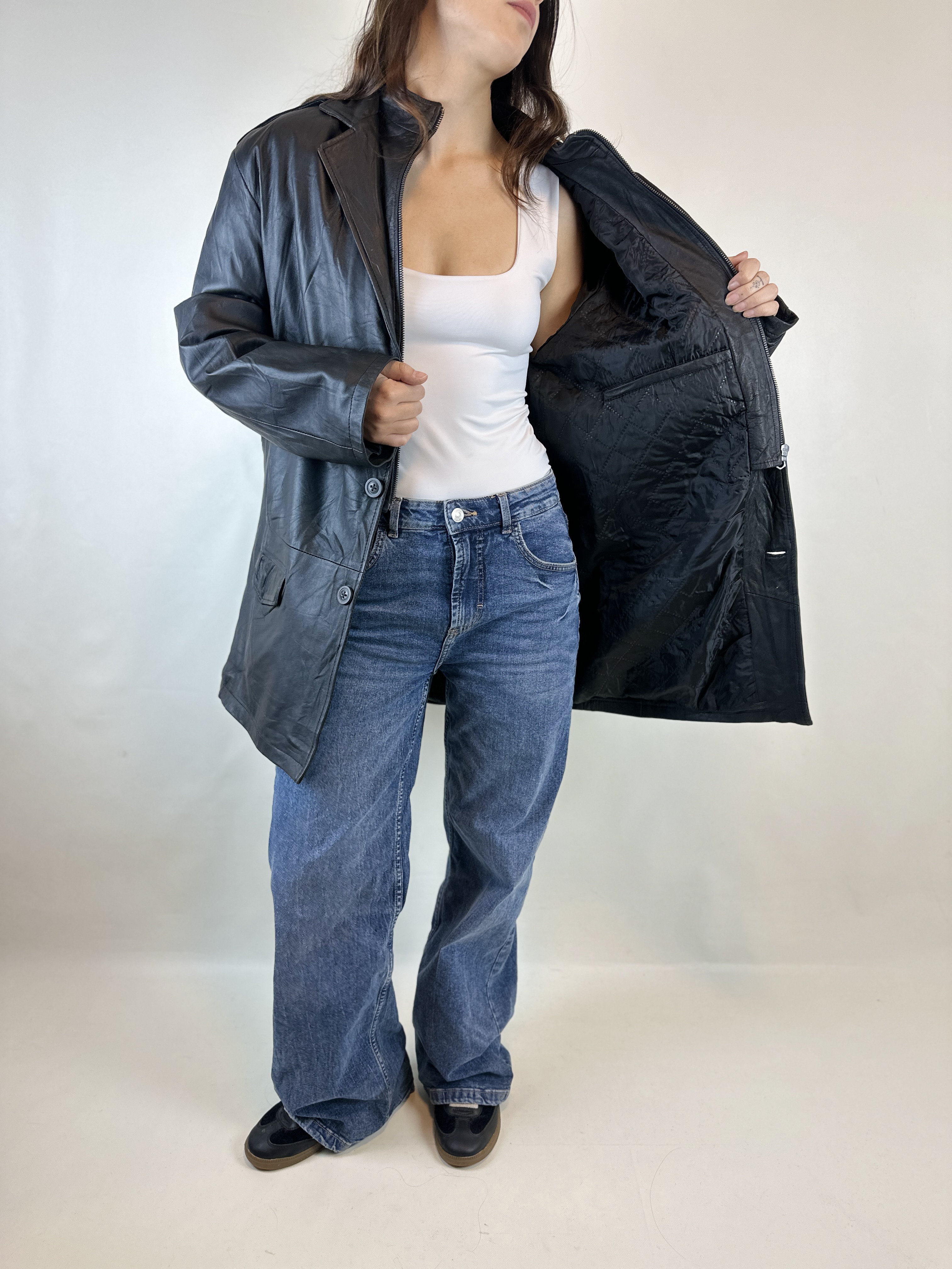 ABRIGO UNISEX | CUERO | XL-3XL 4