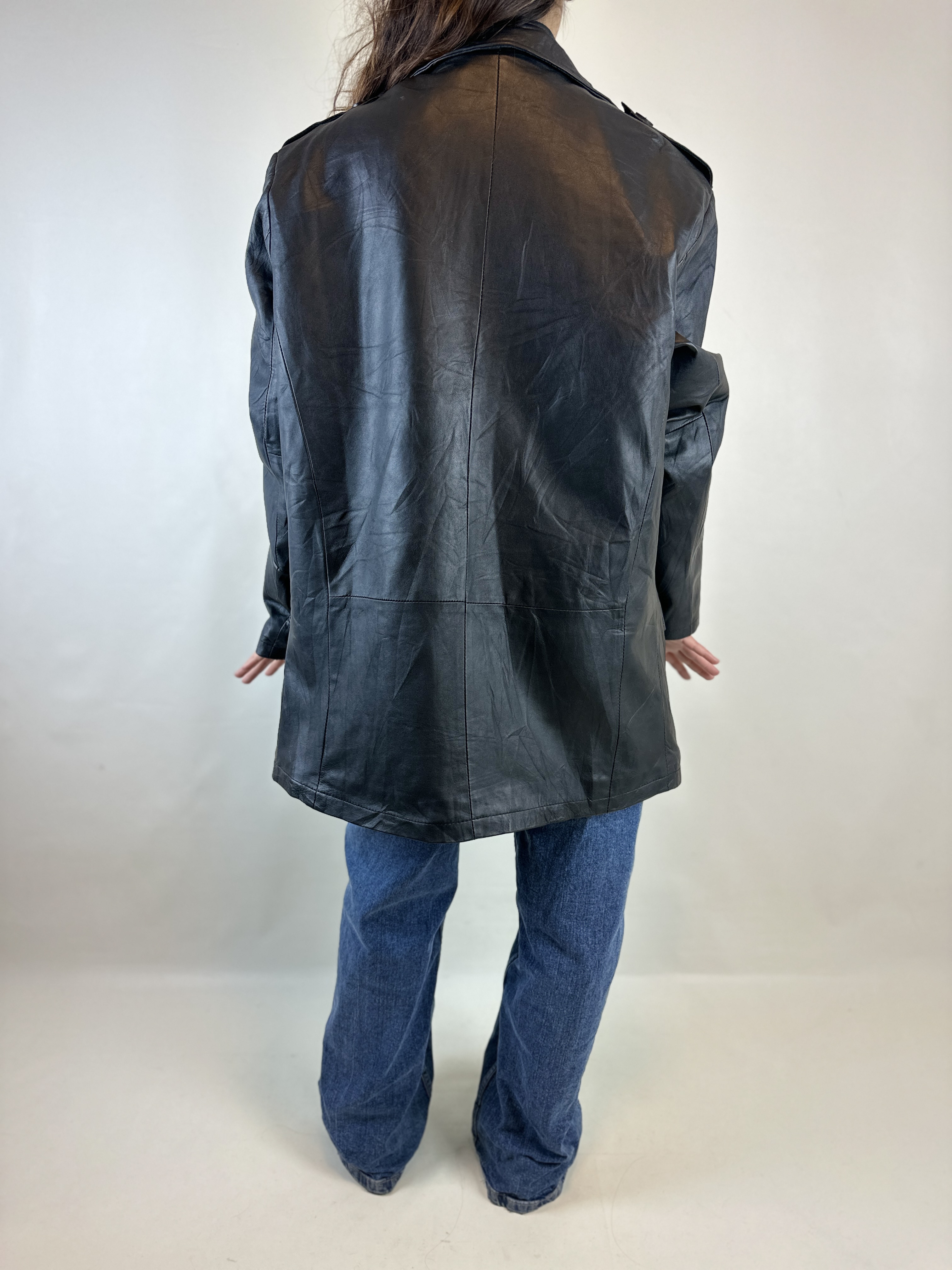 ABRIGO UNISEX | CUERO | XL-3XL 5