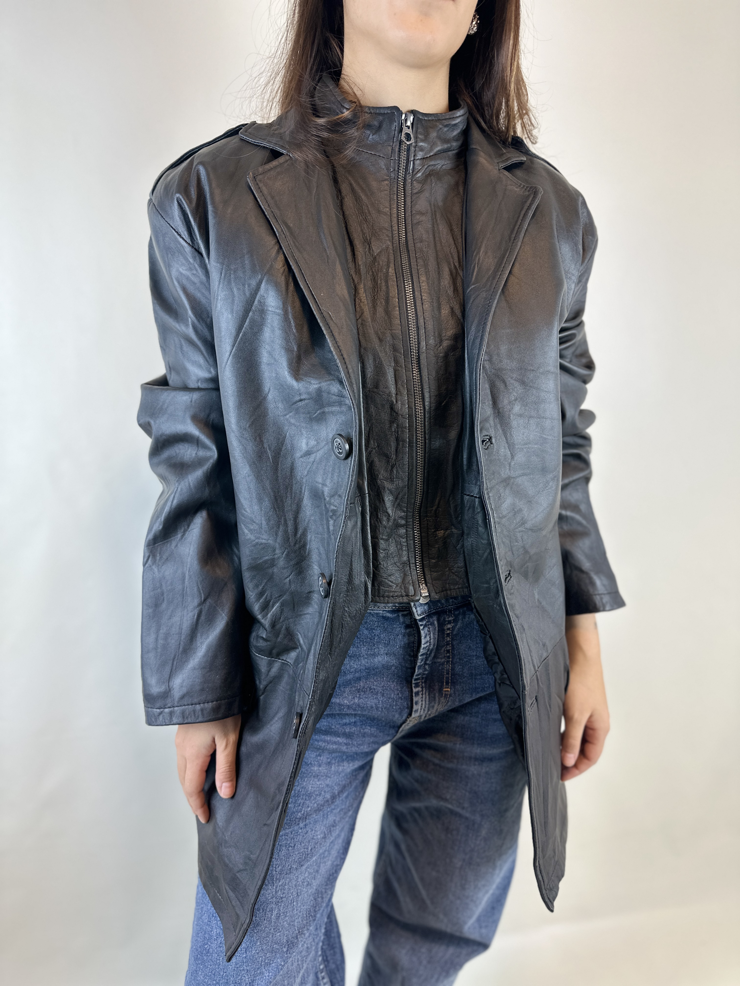 ABRIGO UNISEX | CUERO | XL-3XL 6