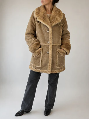 GAMULÁN SHEARLING | 100%  CUERO Y LANA | L