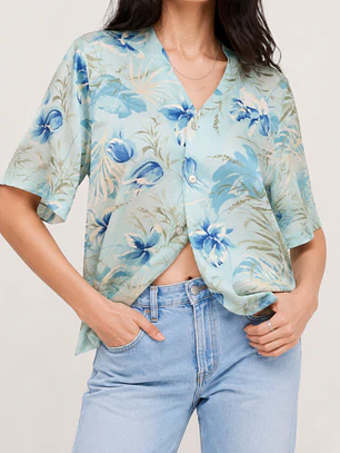 BLUSA SEDA VINTAGE | M-L