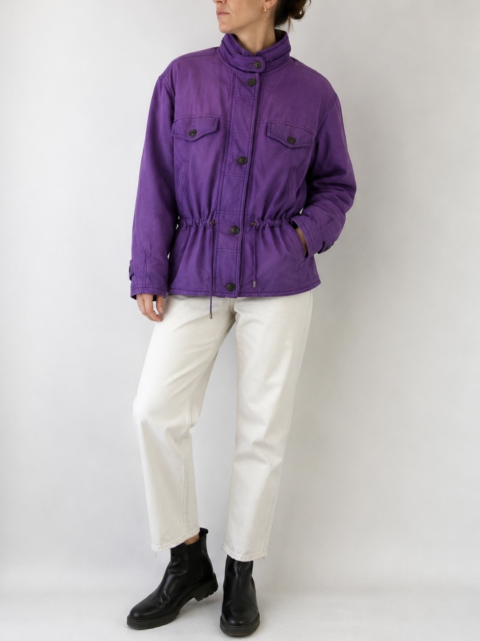 CHAQUETA VINTAGE CUERO | M 1