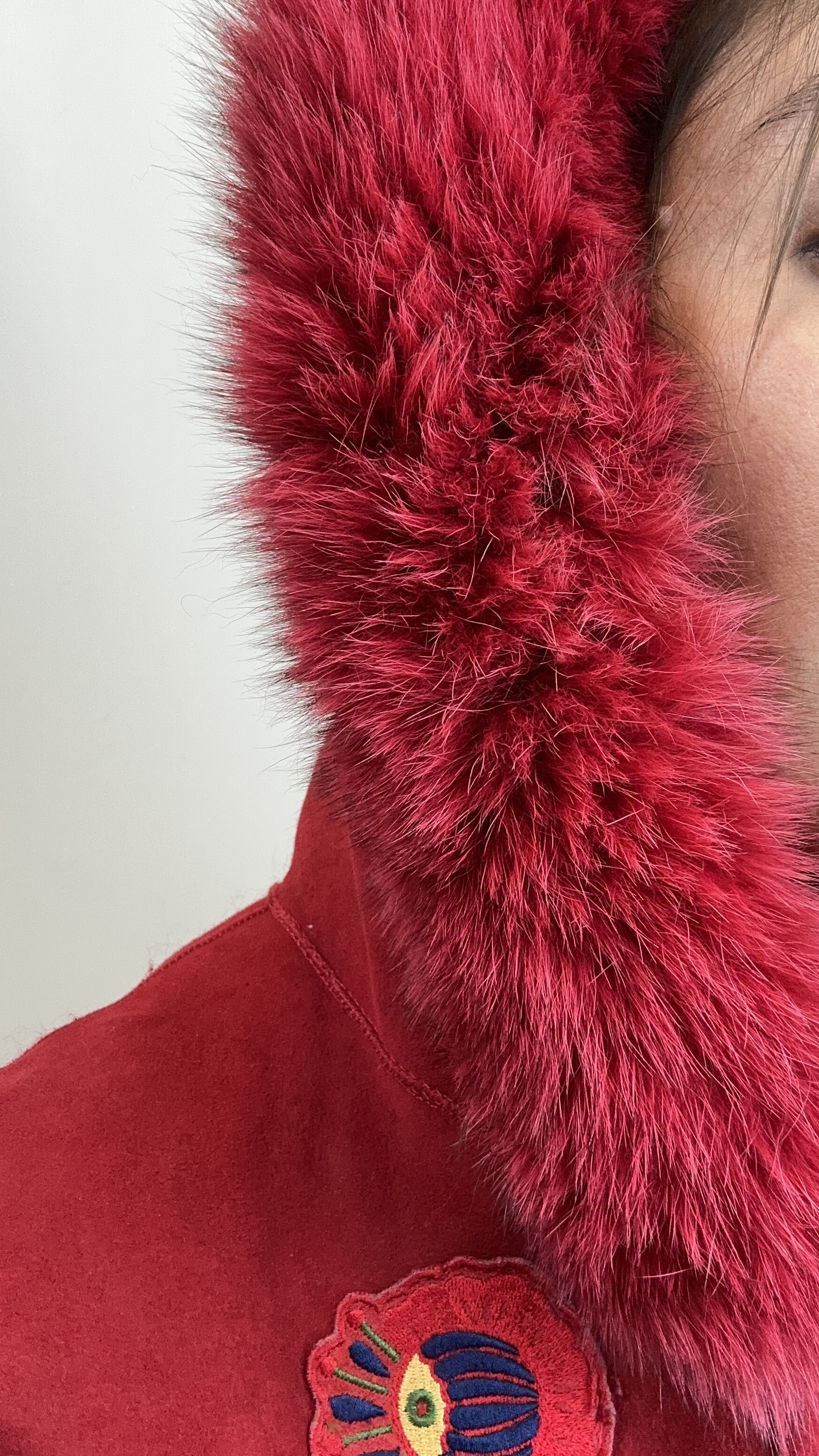 ABRIGO SHEARLING 100% CUERO Y LANA | L 8