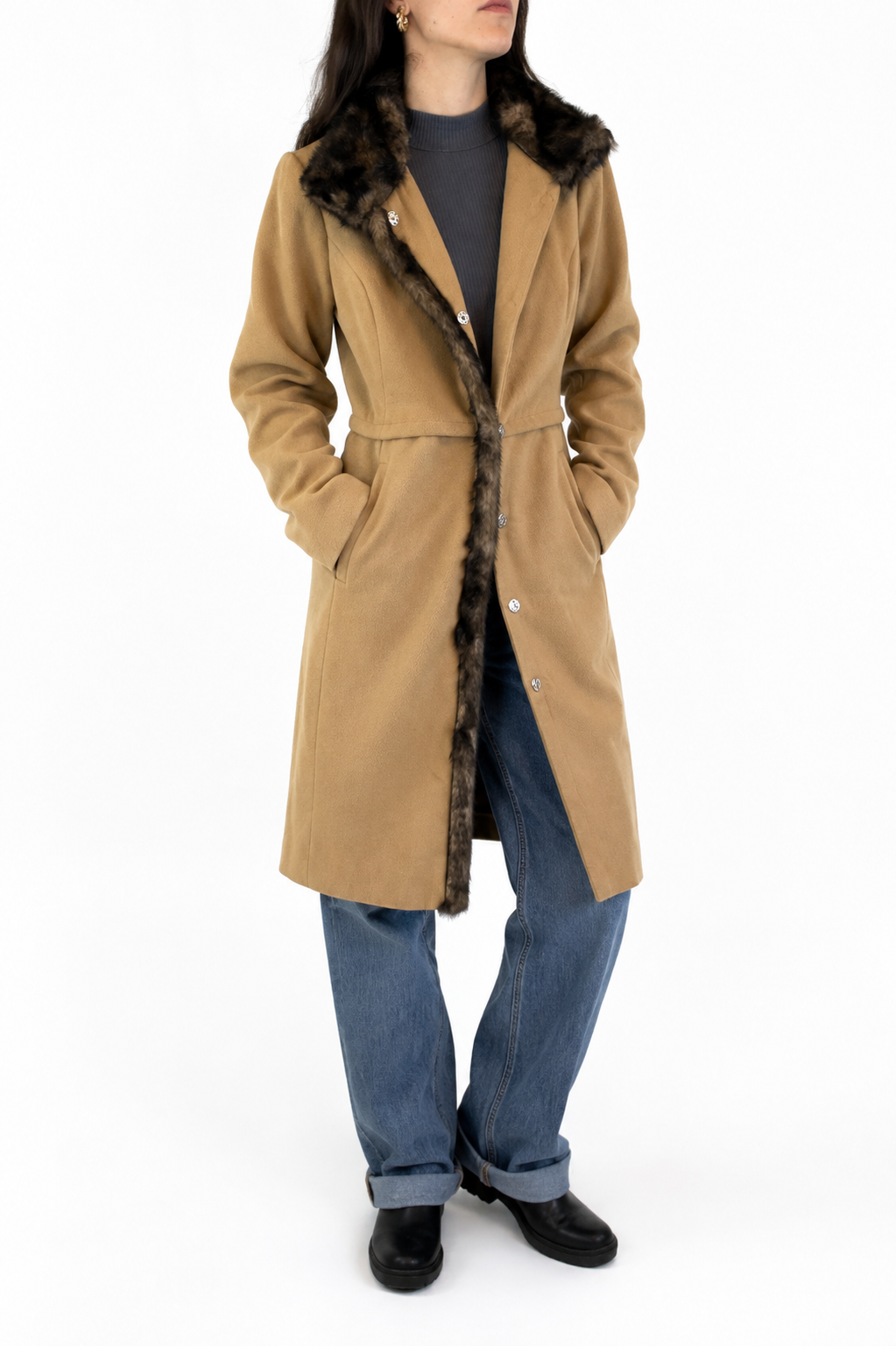 ABRIGO CAMEL | M-L 1