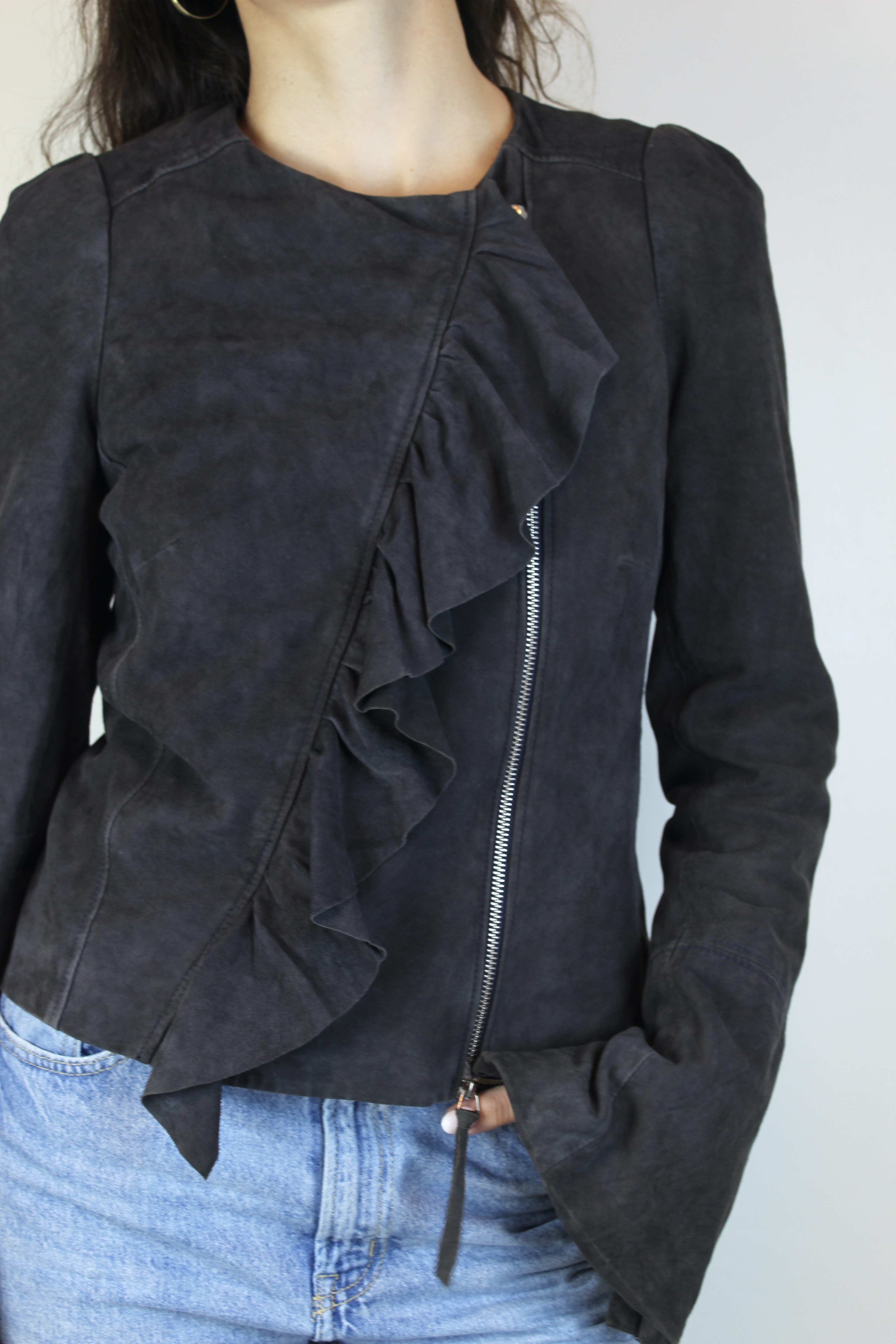 CHAQUETA GAMUZA | XS-S 7