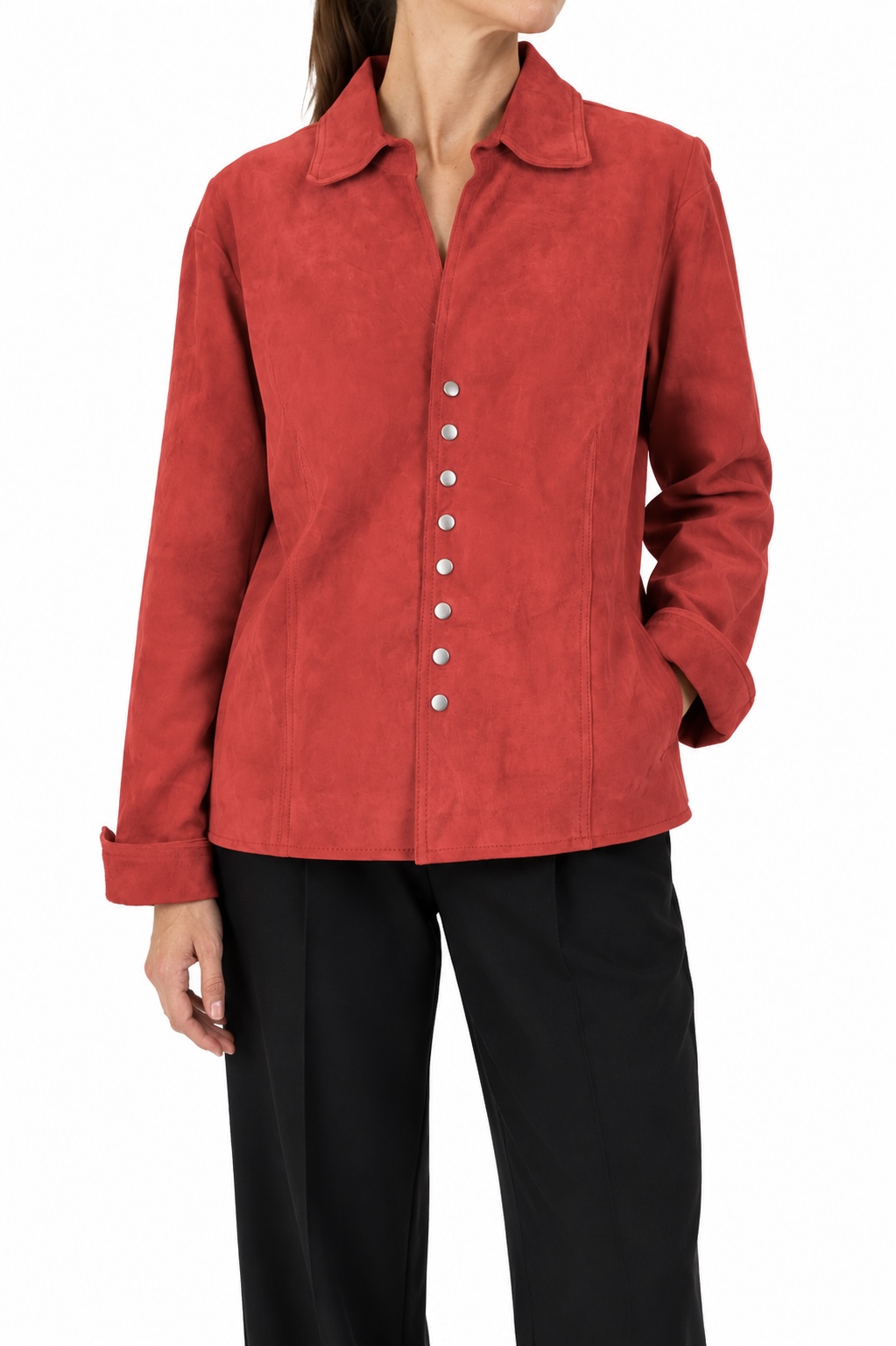 CHAQUETA GAMUZA | COLDWATER CREEK | L-XL 1