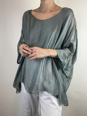 POLERA SEDA | M