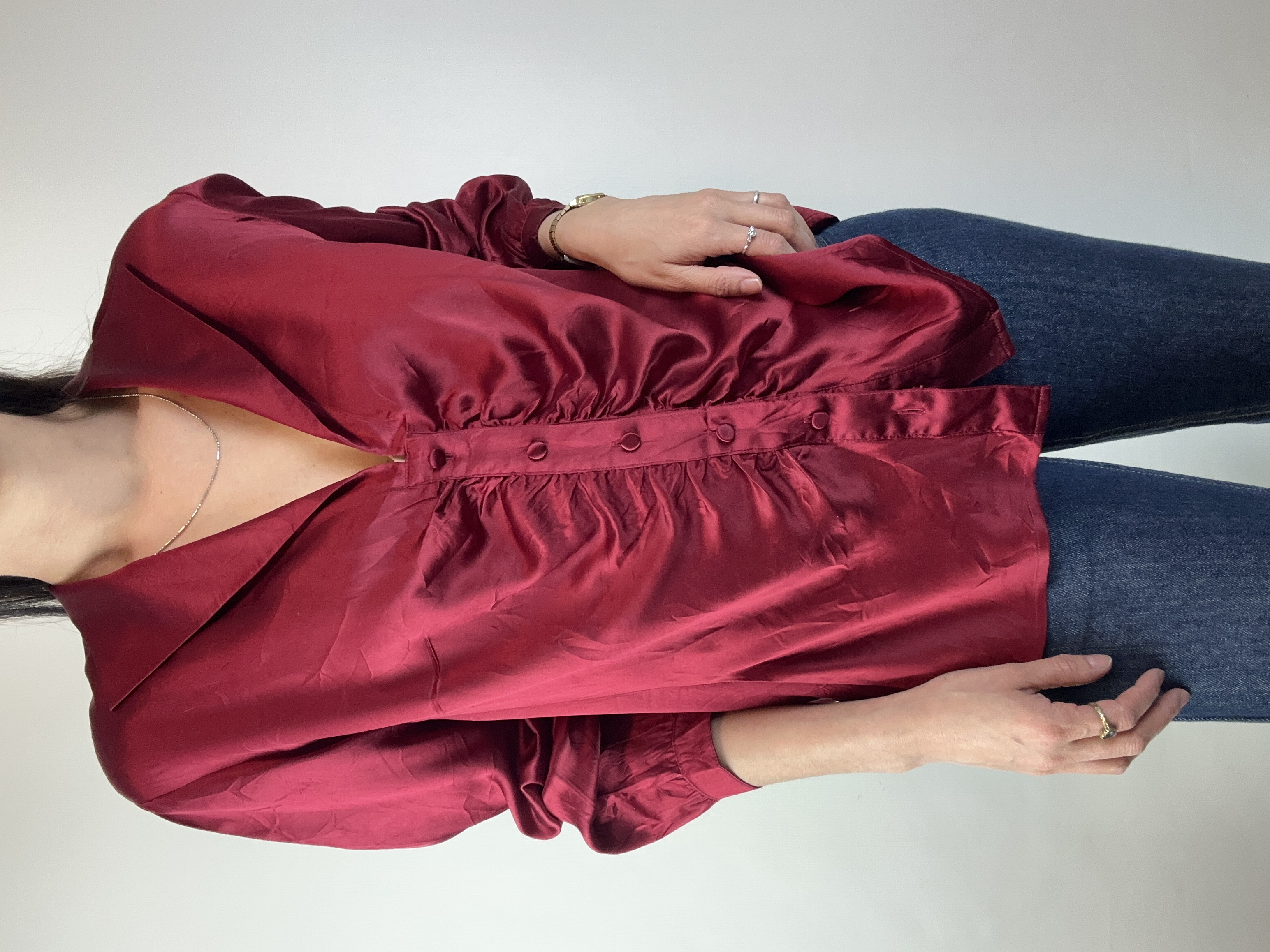 BLUSA | SEDA | TALBOTS | XL 2