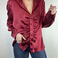 BLUSA | SEDA | TALBOTS | XL - Miniatura 3
