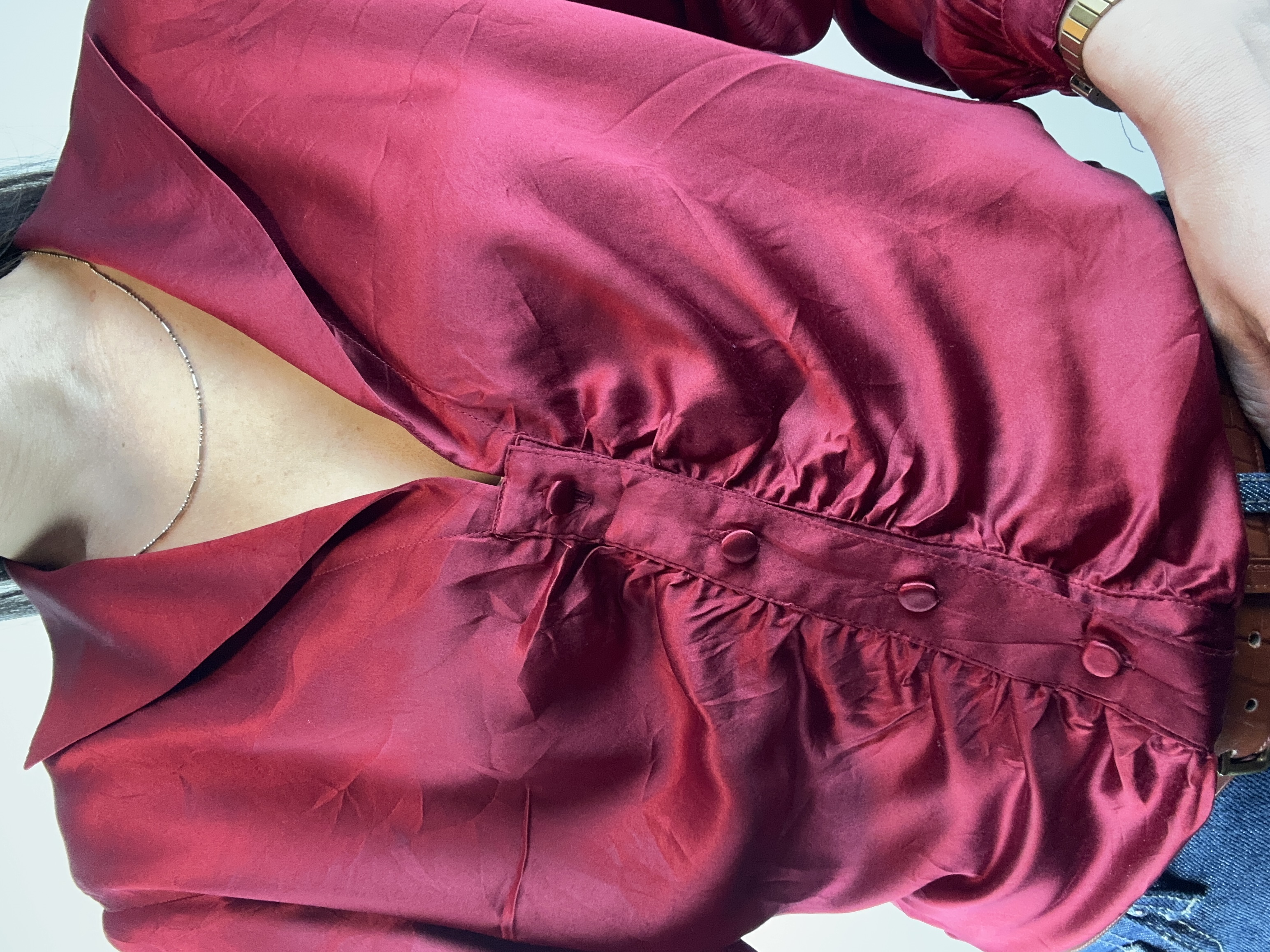 BLUSA | SEDA | TALBOTS | XL 5