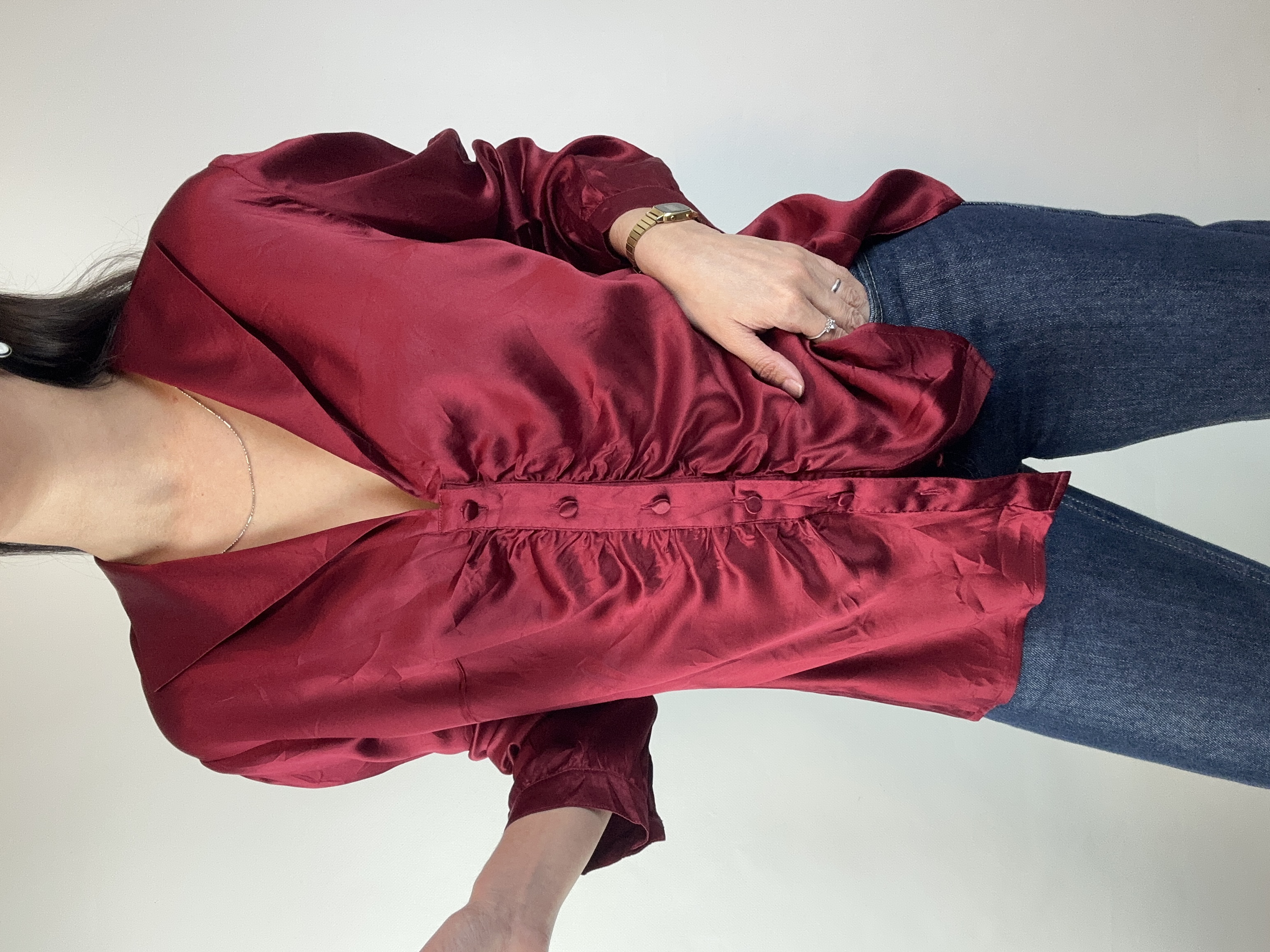 BLUSA | SEDA | TALBOTS | XL 1