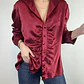 BLUSA | SEDA | TALBOTS | XL - Miniatura 1