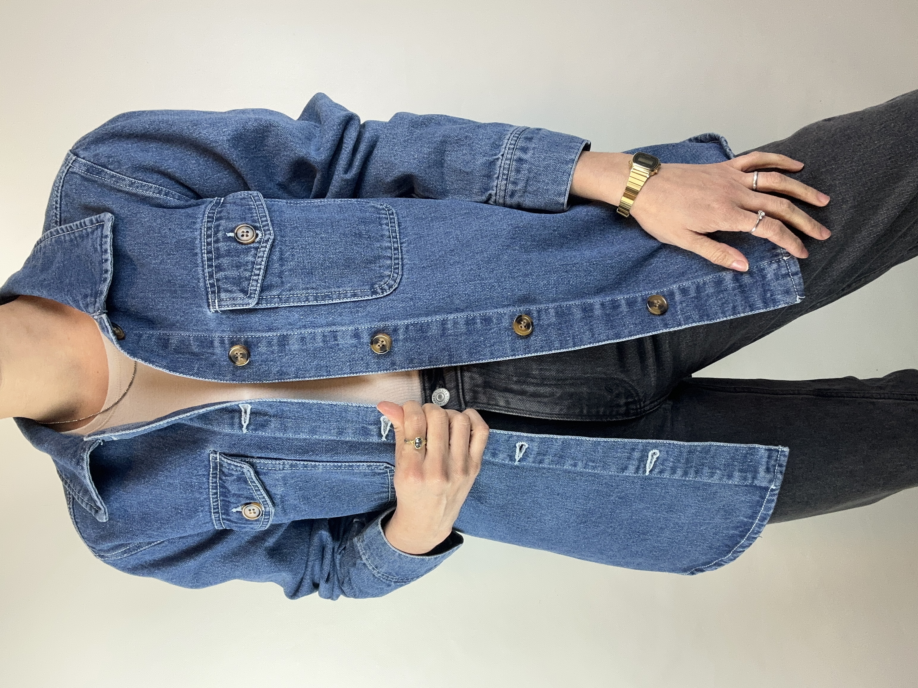 CHAQUETA DENIM | ALGODÓN | L 2