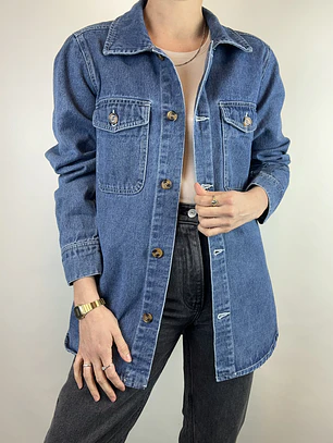 CHAQUETA DENIM | ALGODÓN | L