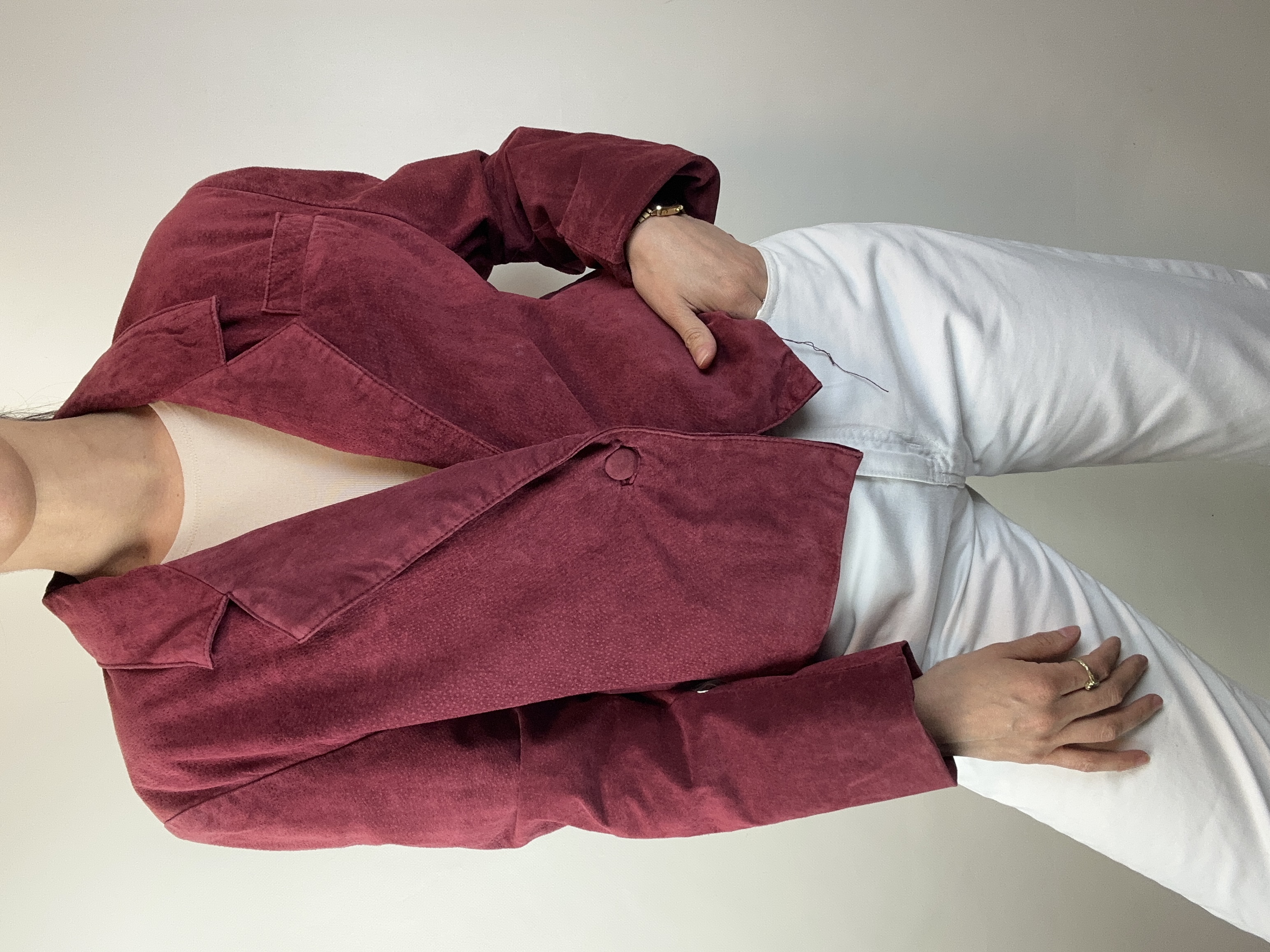 CHAQUETA GAMUZA | VINTAGE | M 4