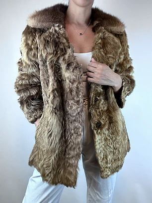 CHAQUETA PIEL DE CABRA | S-M