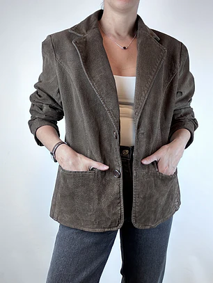 BLAZER GAMUZA |  M-L