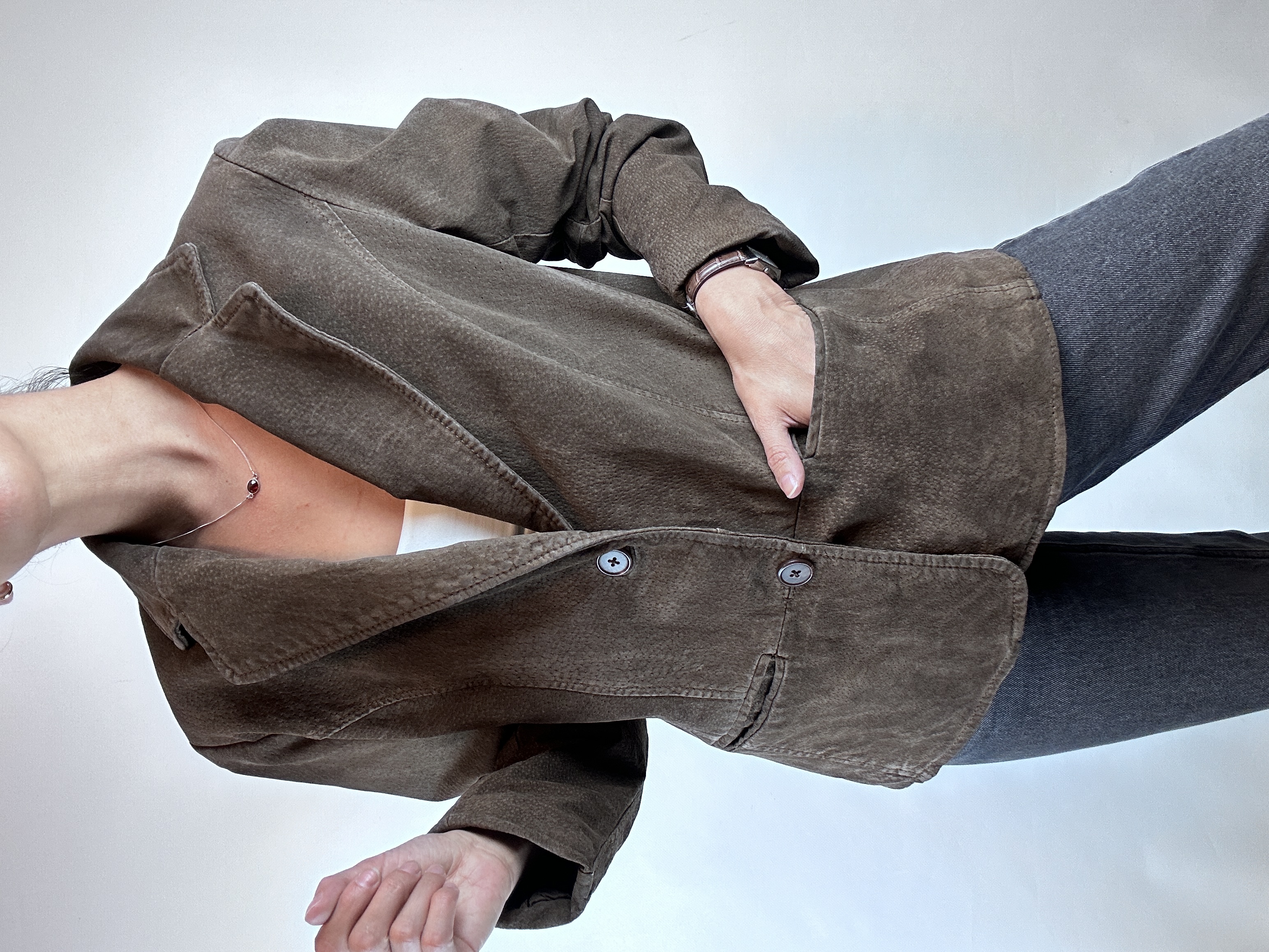 BLAZER GAMUZA |  M-L