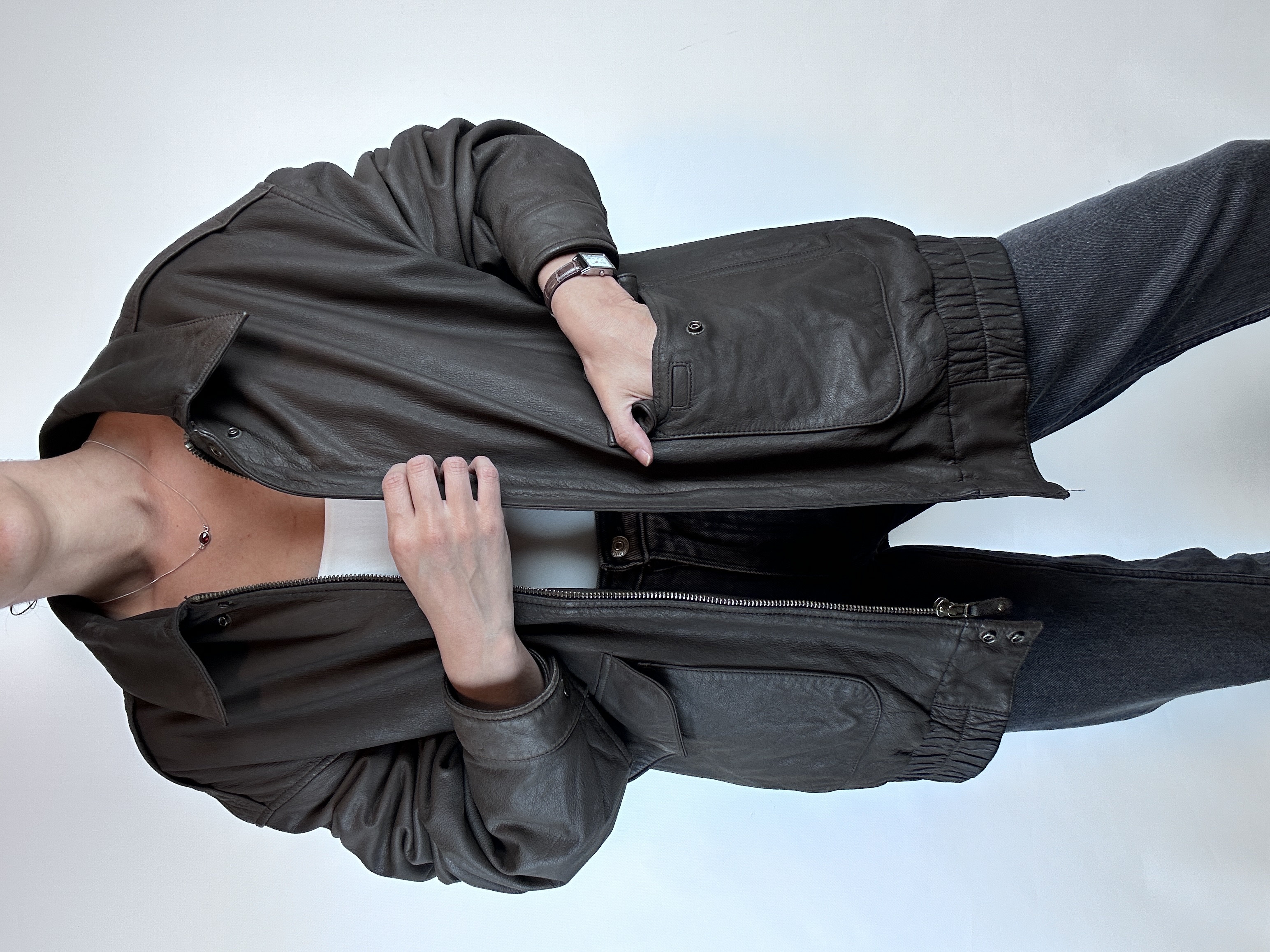 BOMBER CUERO UNISEX | G-3 | XL 1