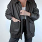 BOMBER CUERO UNISEX | G-3 | XL - Miniatura 1