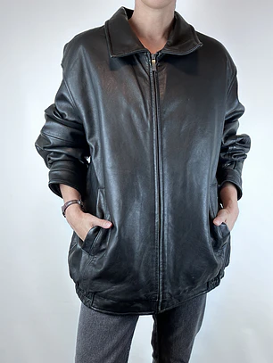 CHAQUETA CUERO UNISEX | XL