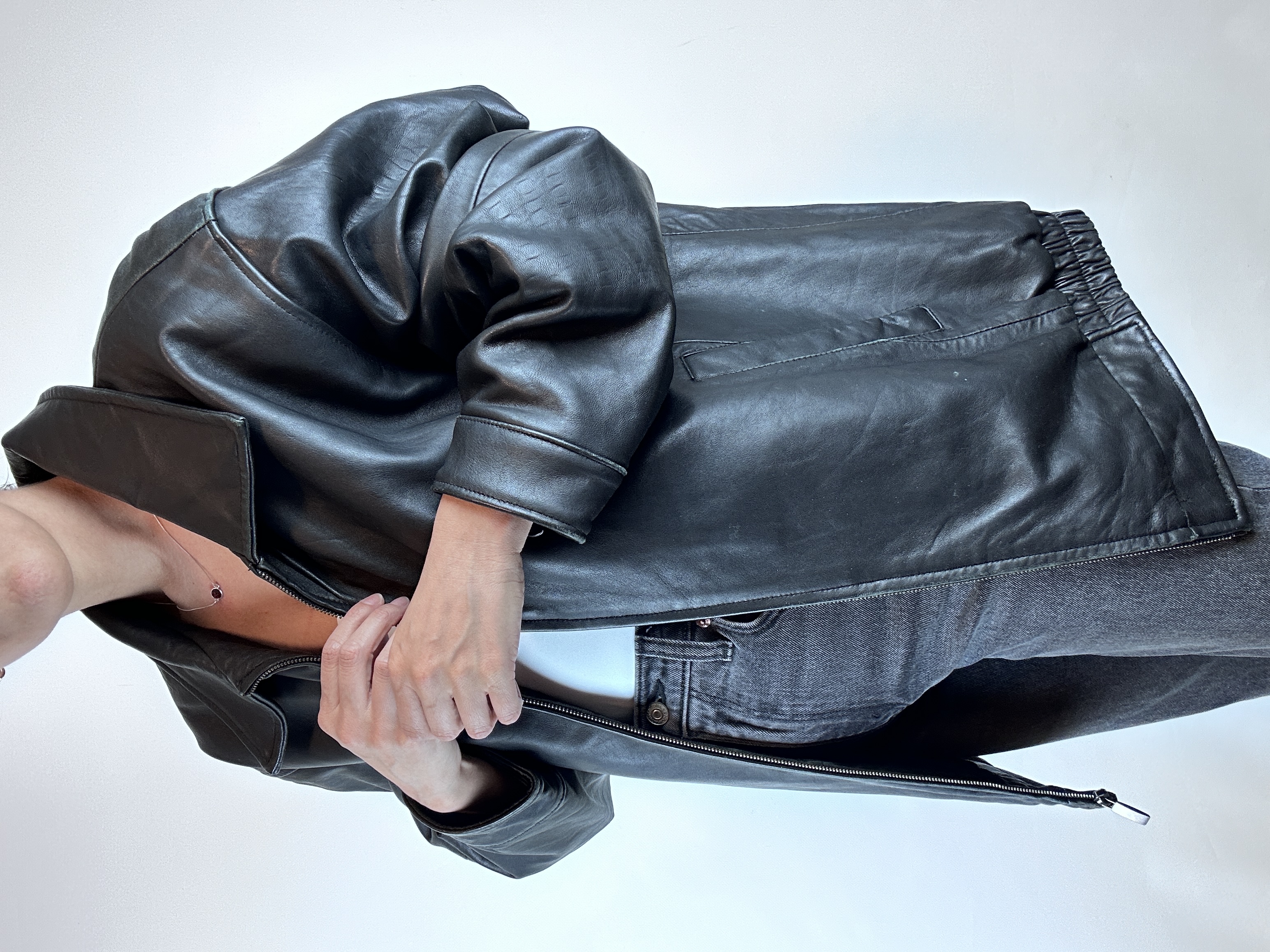 CHAQUETA CUERO UNISEX | XL 5