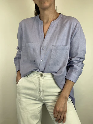 BLUSA LINO BLEND | L-XL