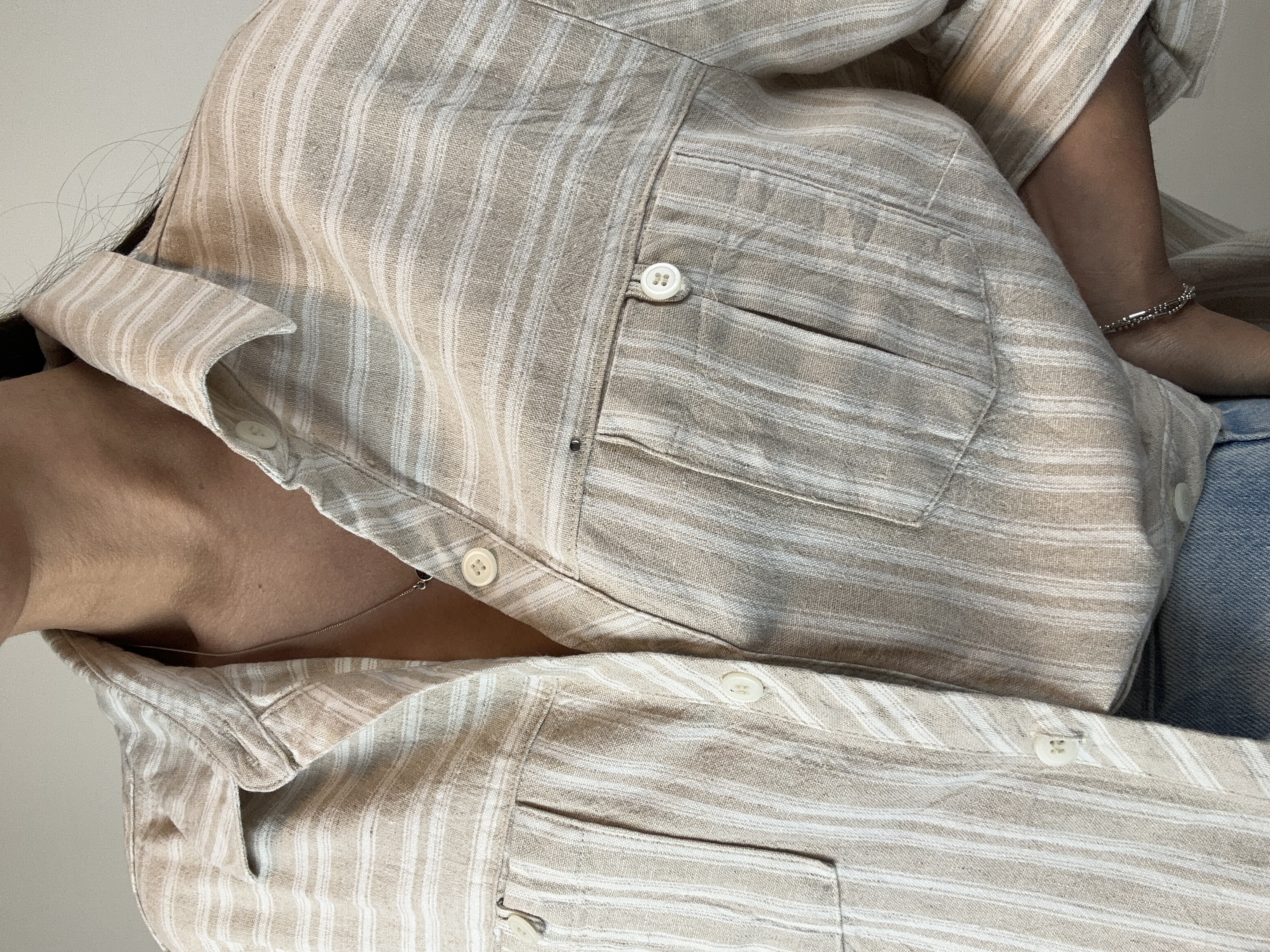 BLUSA LINO BLEND | L-XL 2