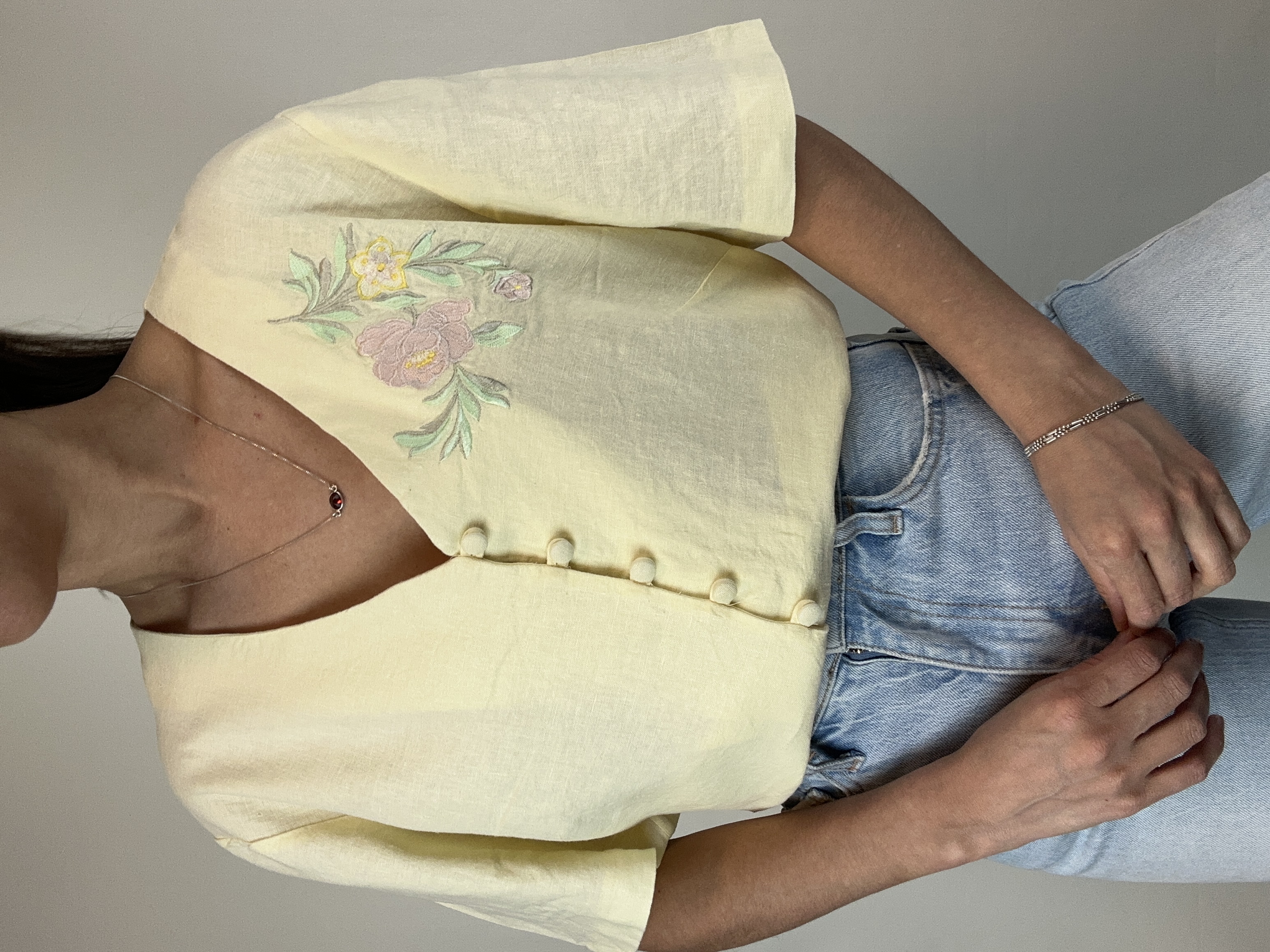 BLUSA LINO BLEND | L-XL 4