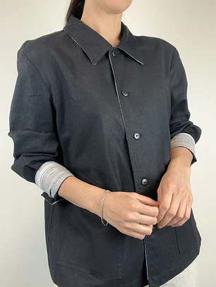 CHAQUETA LINO BLEND | L