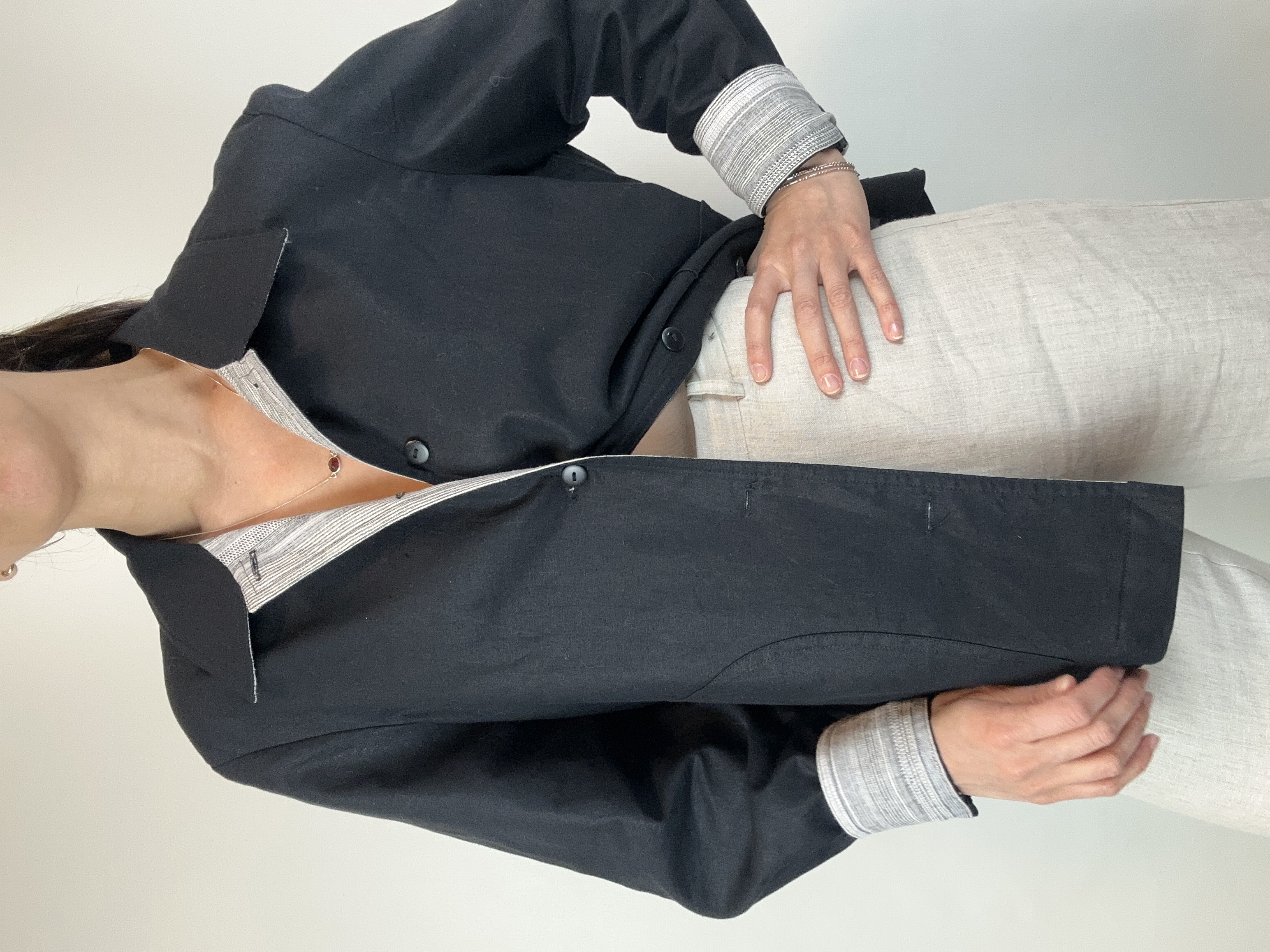 CHAQUETA LINO BLEND | L 6