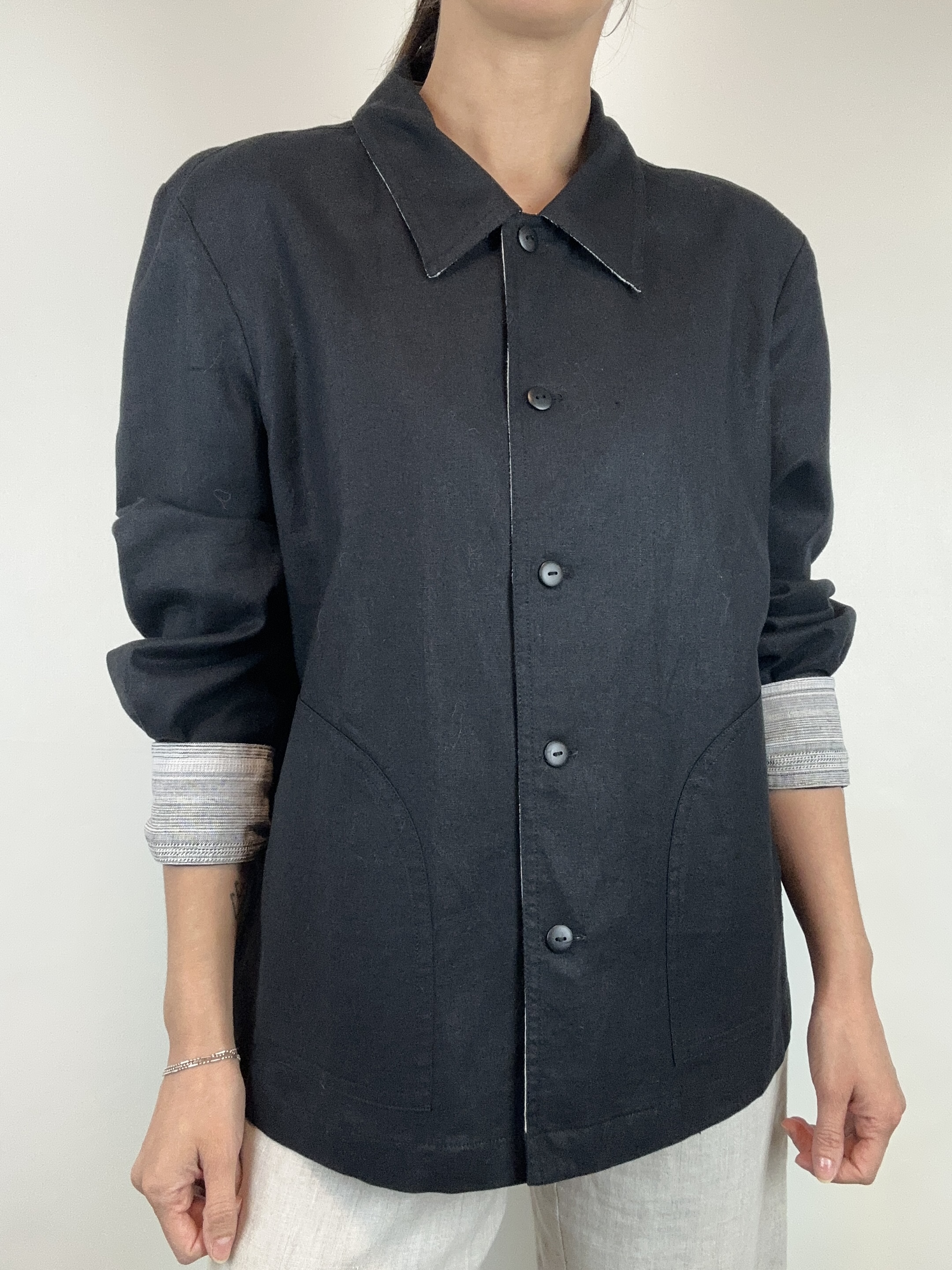 CHAQUETA LINO BLEND | L 7