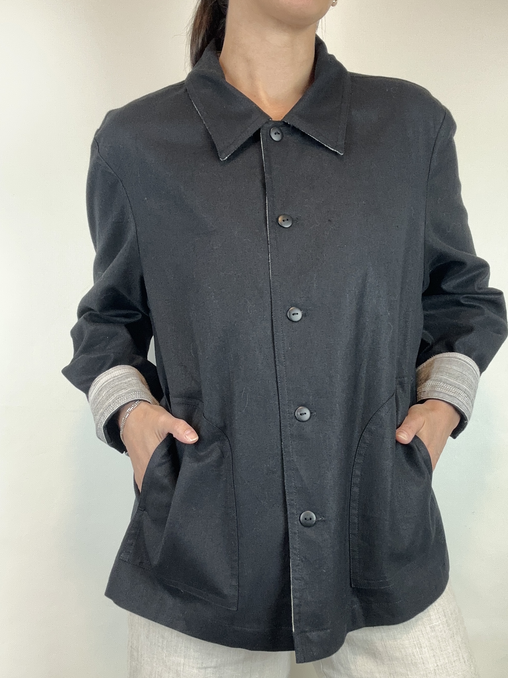 CHAQUETA LINO BLEND | L 8