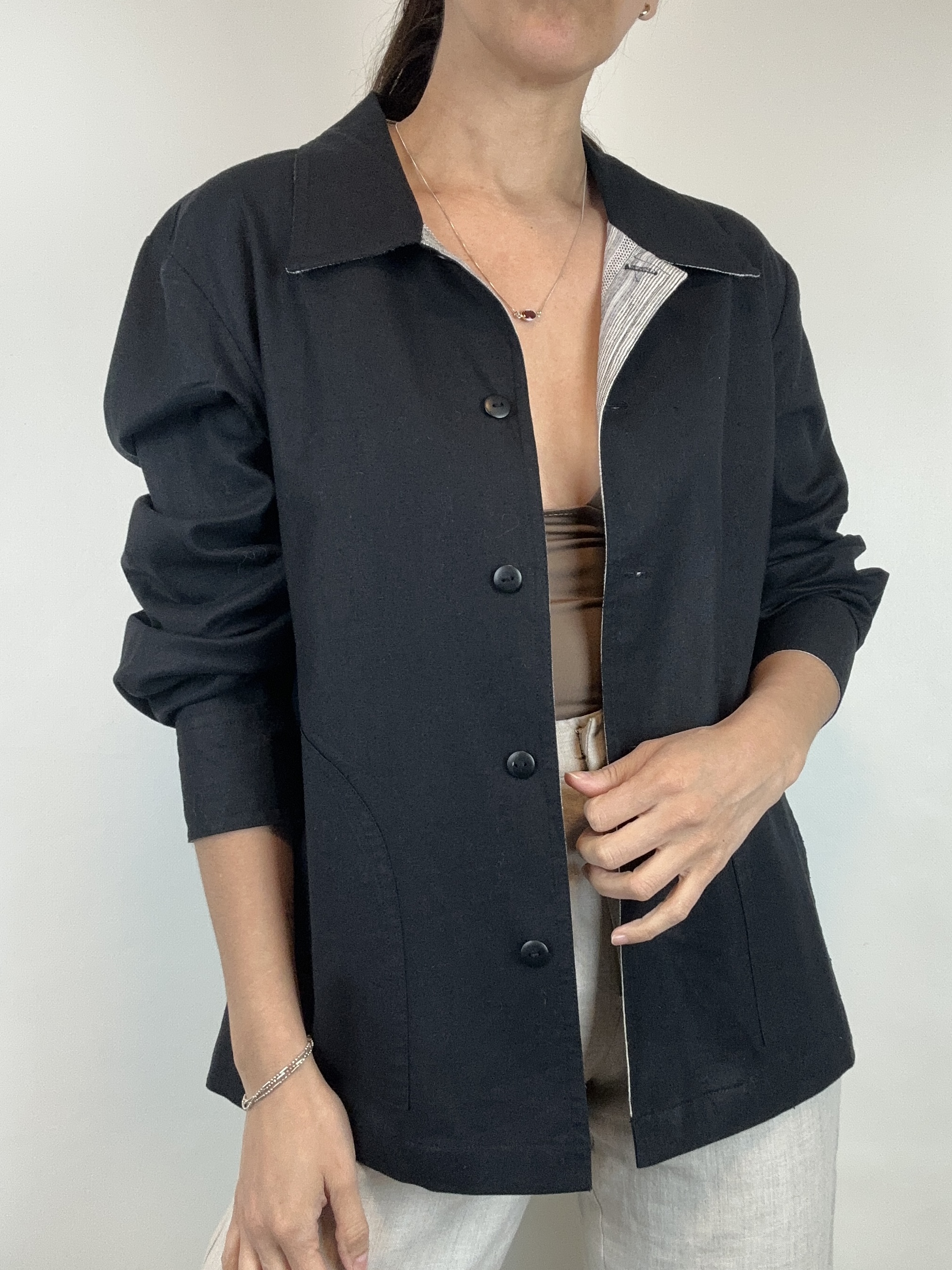 CHAQUETA LINO BLEND | L 2