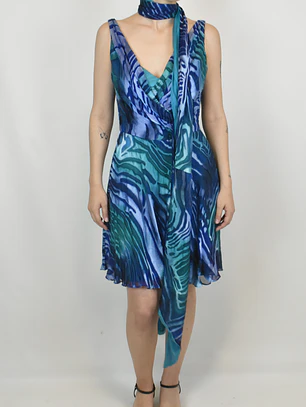 VESTIDO SEDA | S