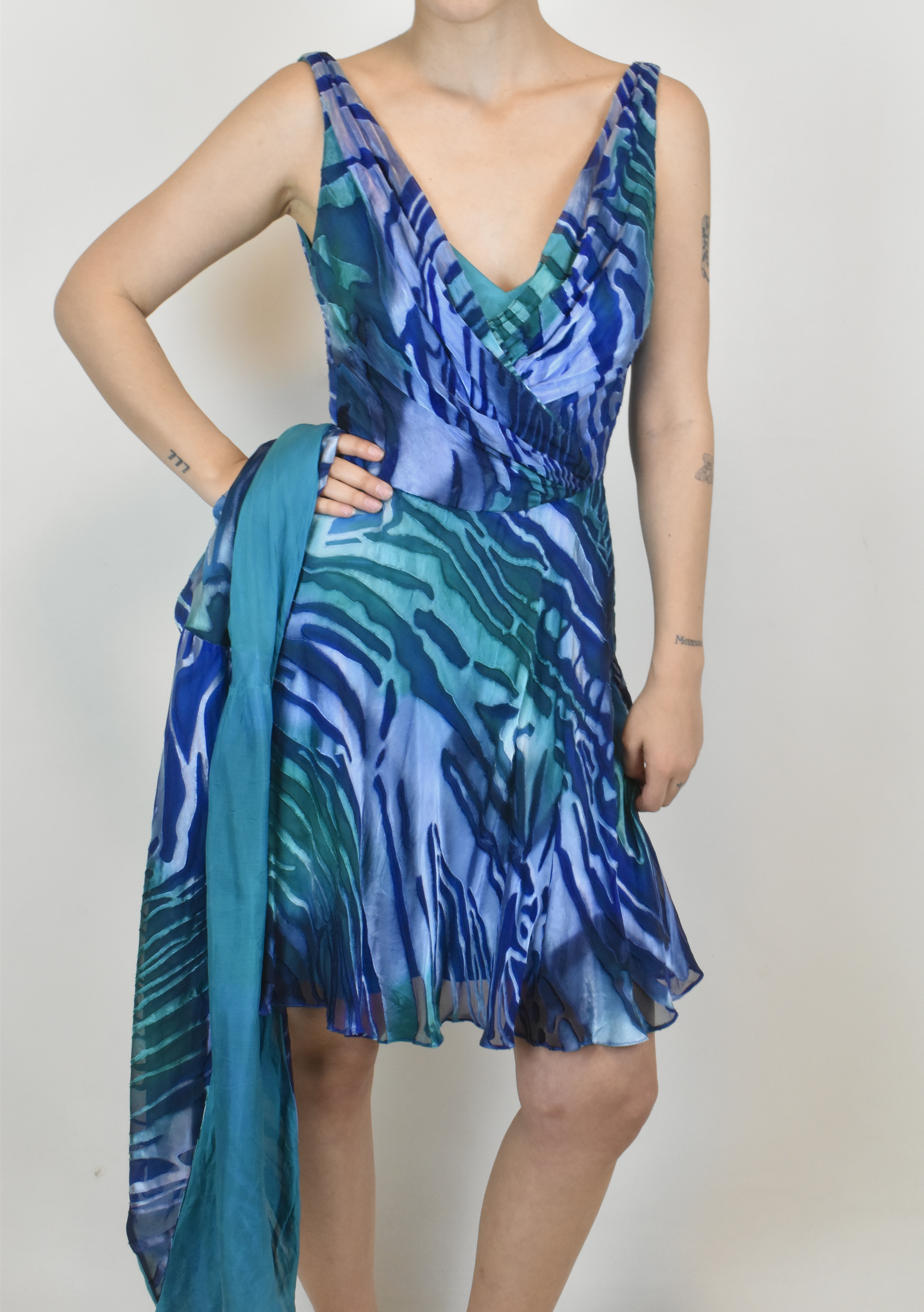 VESTIDO SEDA | S 10