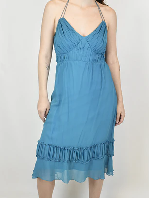 VESTIDO SEDA | S