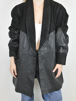 CHAQUETA CUERO | XL-2XL